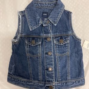 Adorable gap baby denim vest
